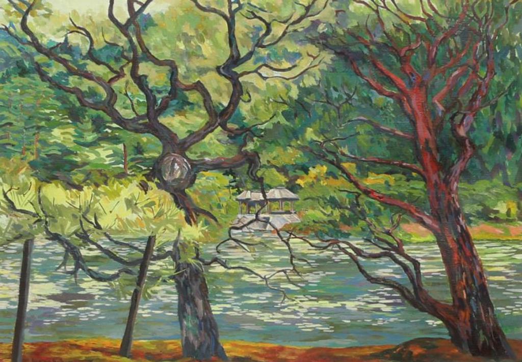 Joan Van Belkum (1928-2014) - Ancient Trees & Teahouse