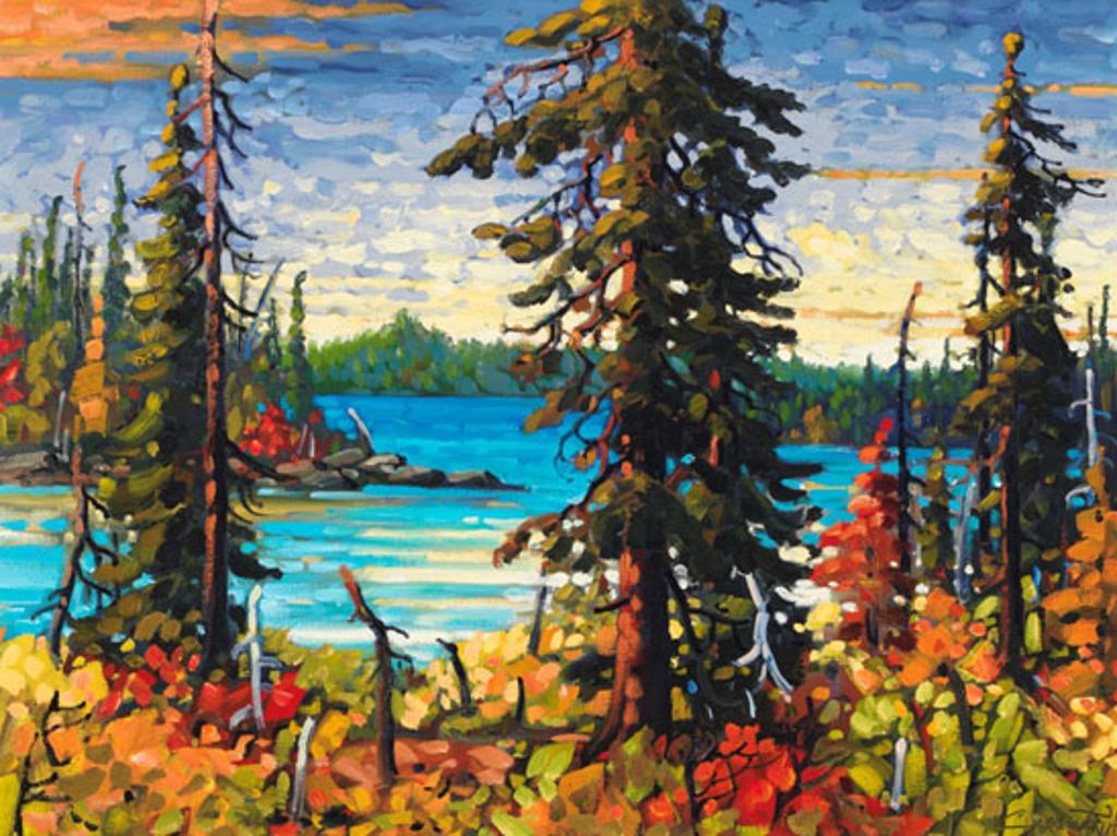Rod Charlesworth (1955) - Evening Solitude, Northern Ontario