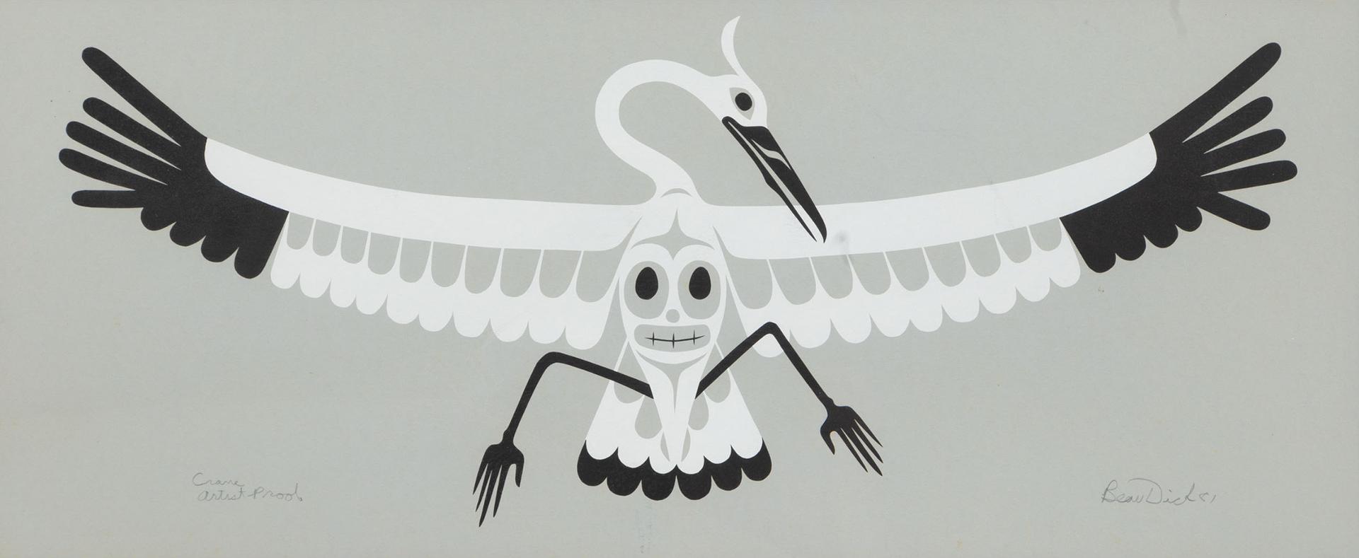 Beau Dick (1955-2017) - CRANE, 1981