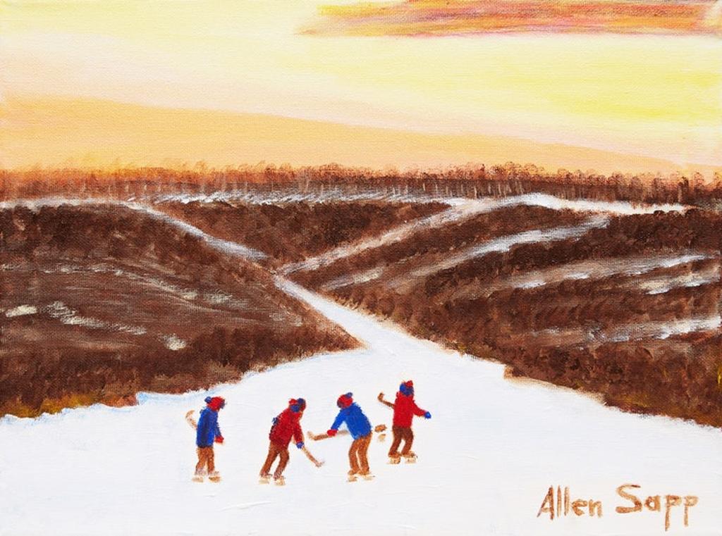 Allen Fredrick Sapp (1929-2015) - The Hockey Game