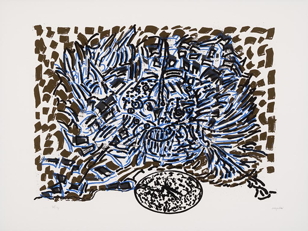 Jean-Paul Riopelle (1923-2002) - Huîtres Malpèque (Série Dommage)