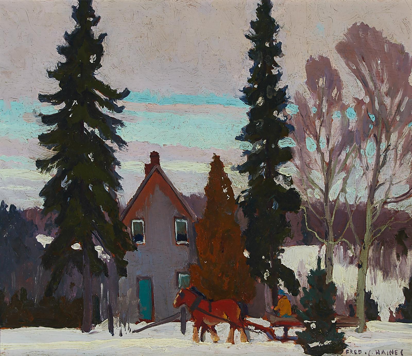 Frederick Stanley Haines (1879-1960) - Bill Henry's House, Mary Lake