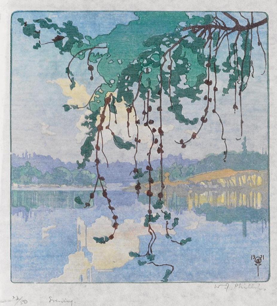 Walter Joseph (W.J.) Phillips (1884-1963) - Evening