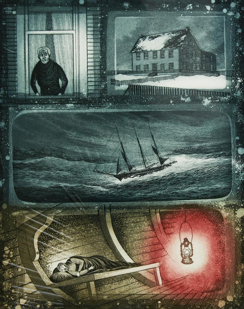 David Lloyd Blackwood (1941-2022) - Captain Job Barbour Dreams