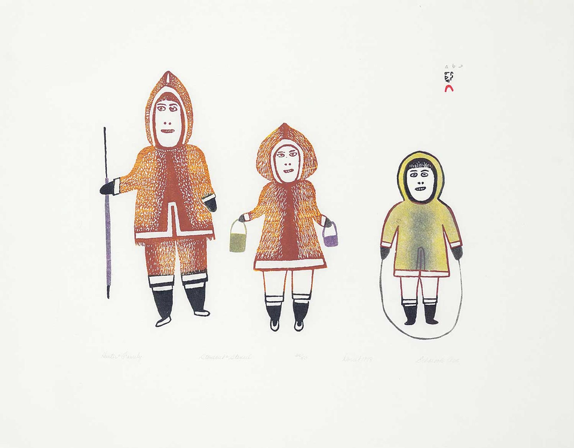 Goo Echalook - Hunter and Family  #25/50