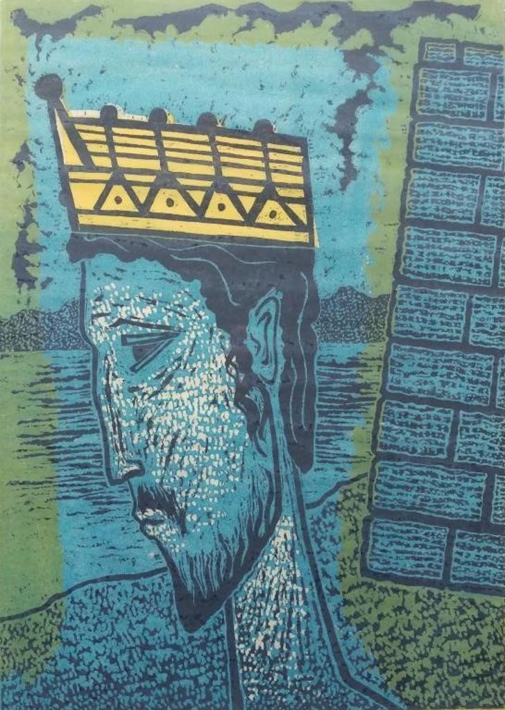 Stanley Lewis (1930-2006) - The Blue King, 1964