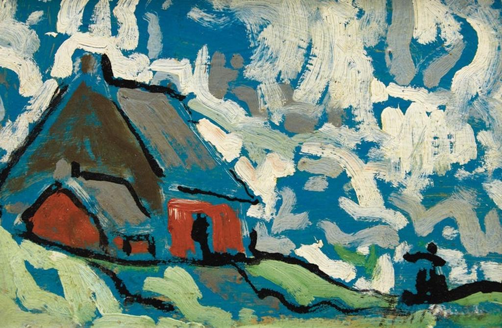 Marc-Aurèle Fortin (1888-1970) - Maison, Ste. Rose