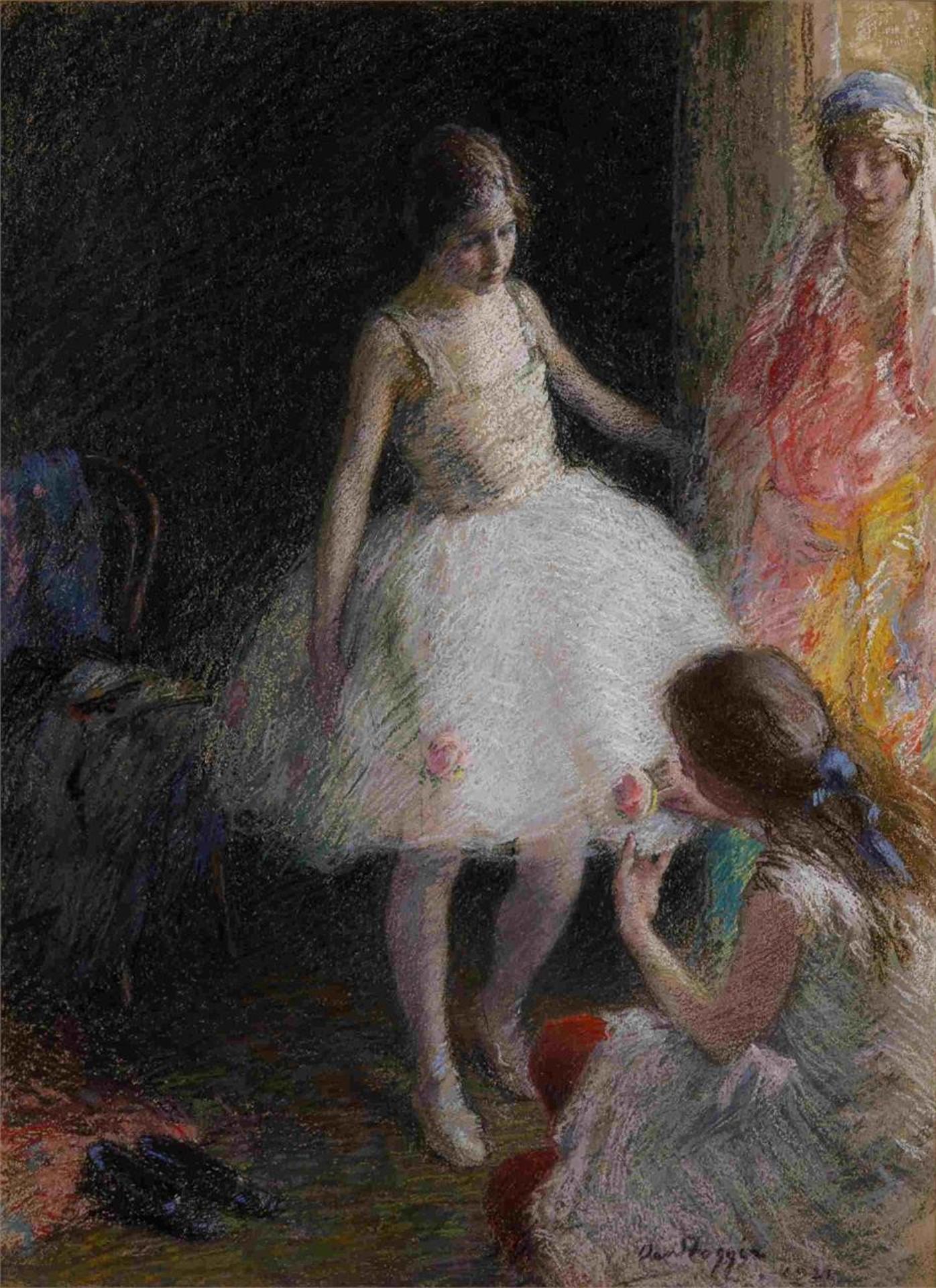 David Foggie (1878-1948) - The Dressing of Columbine (1921)