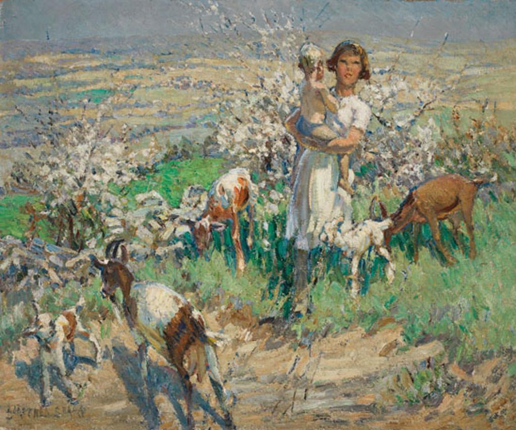 Dorothea Sharp (1874-1955) - Spring in Cassis