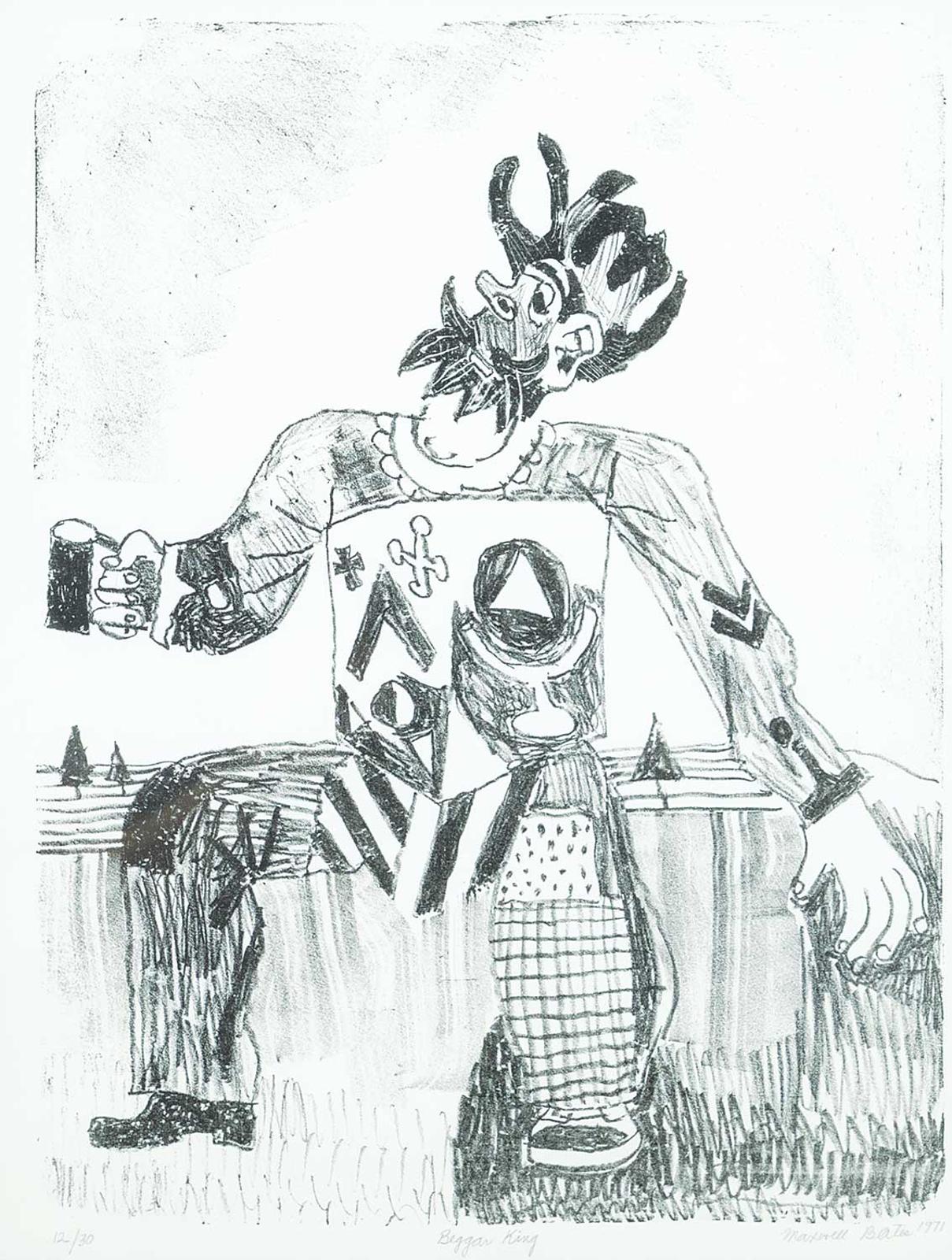 Maxwell Bennett Bates (1906-1980) - Beggar King  #12/30