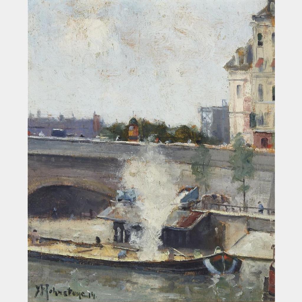 John Young Johnstone (1887-1930) - Paris, 1914