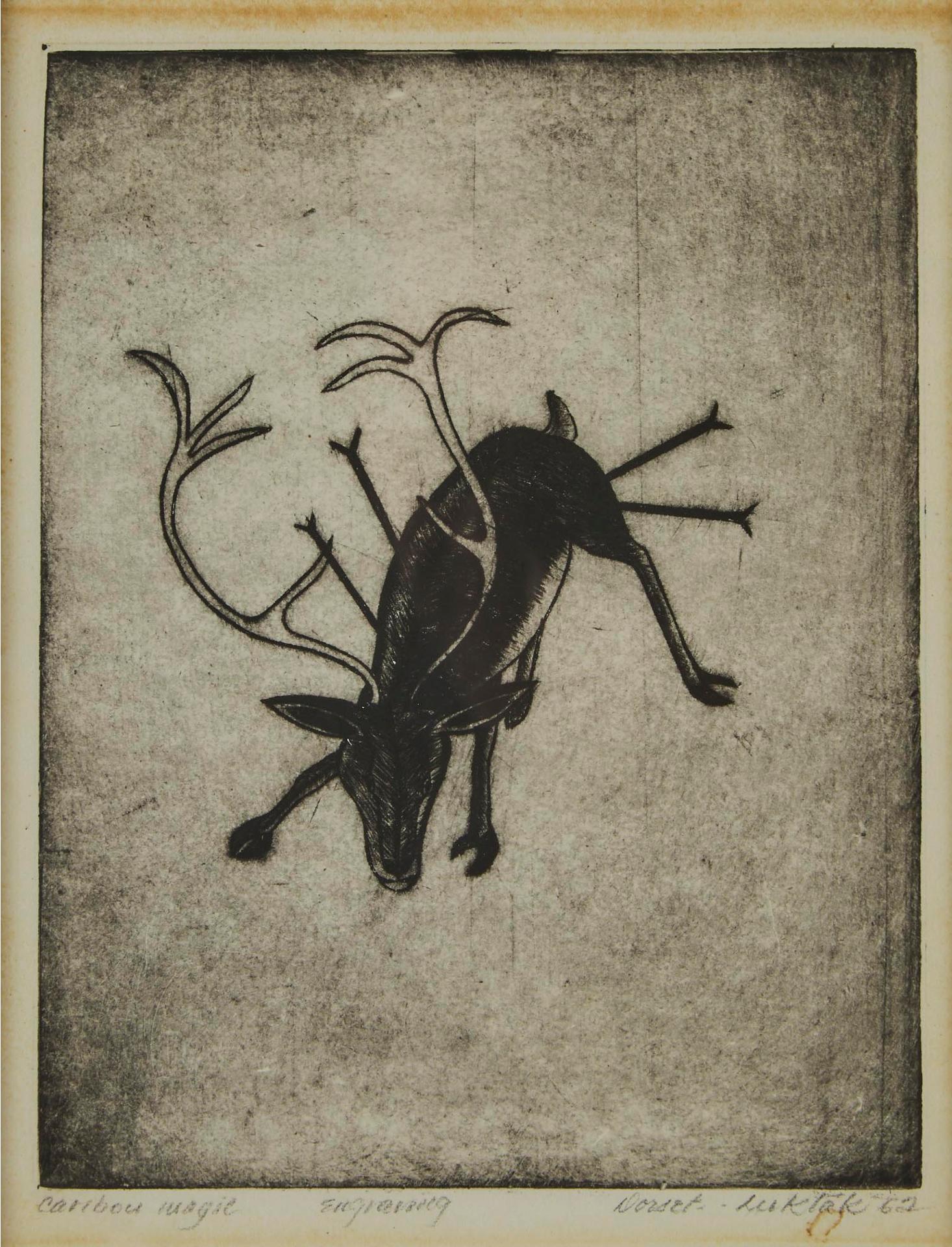 Lukta Qiatsuk (1928-2004) - Caribou Magic