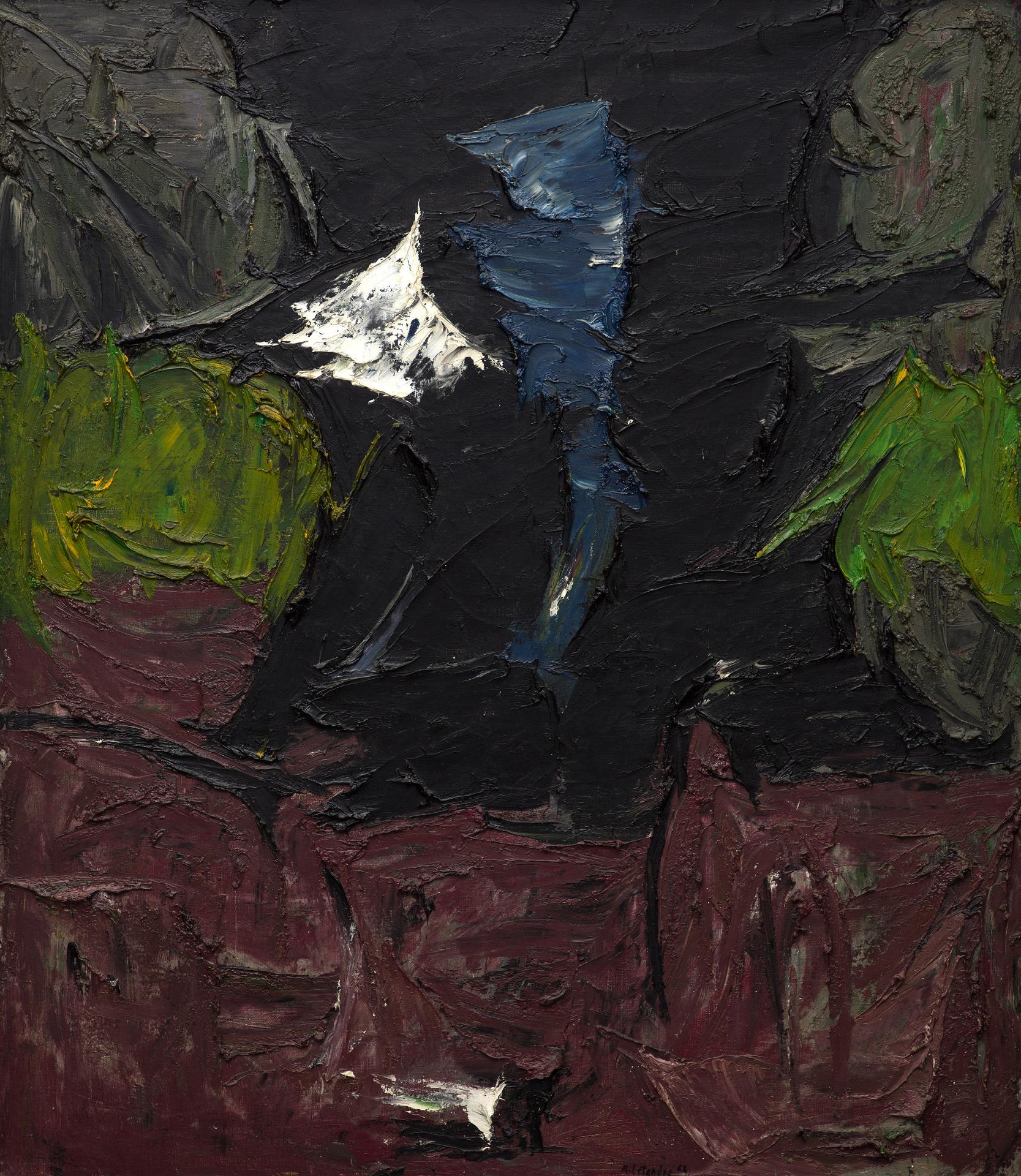 Rita Letendre (1928-2021) - Reflet mauve, 1962