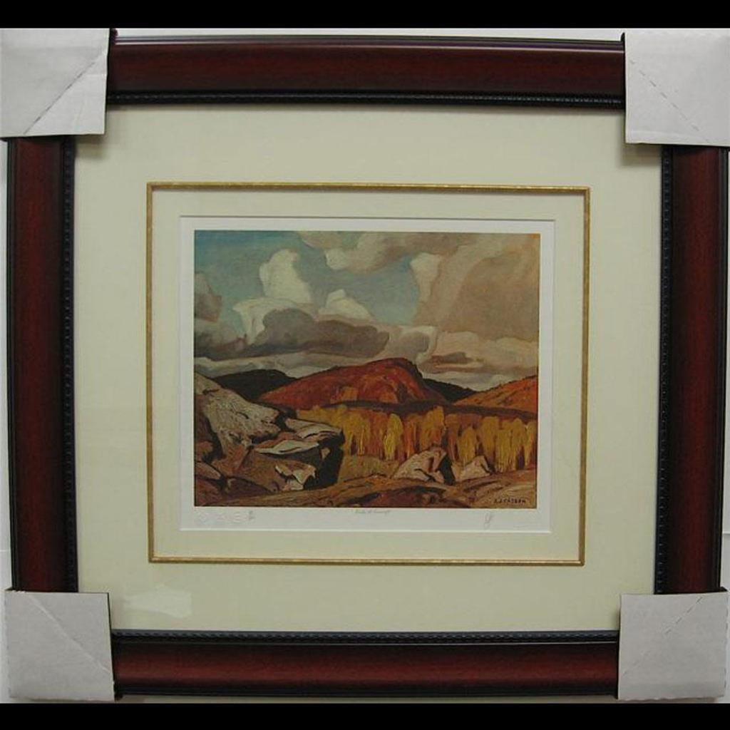 Alfred Joseph (A.J.) Casson (1898-1992) - Hills At Bancroft; October Storm