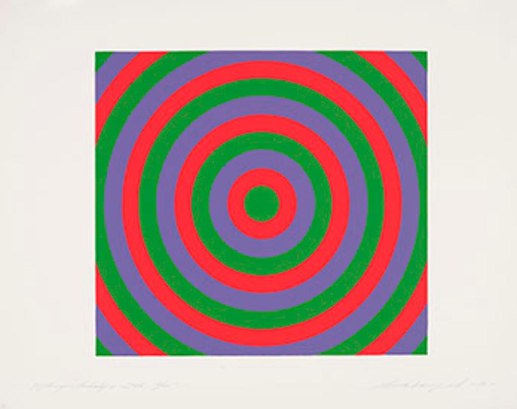 Claude Tousignant (1932) - Rythmique stochastique, 1964