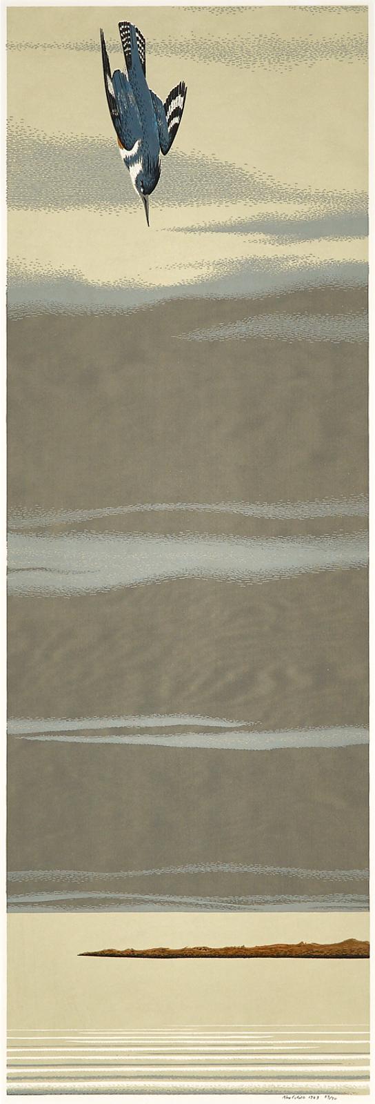Alexander (Alex) Colville (1920-2013) - Kingfisher, 1983