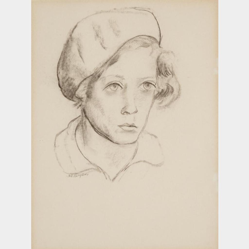 Jack Weldon Humphrey (1901-1967) - Girl In Beret