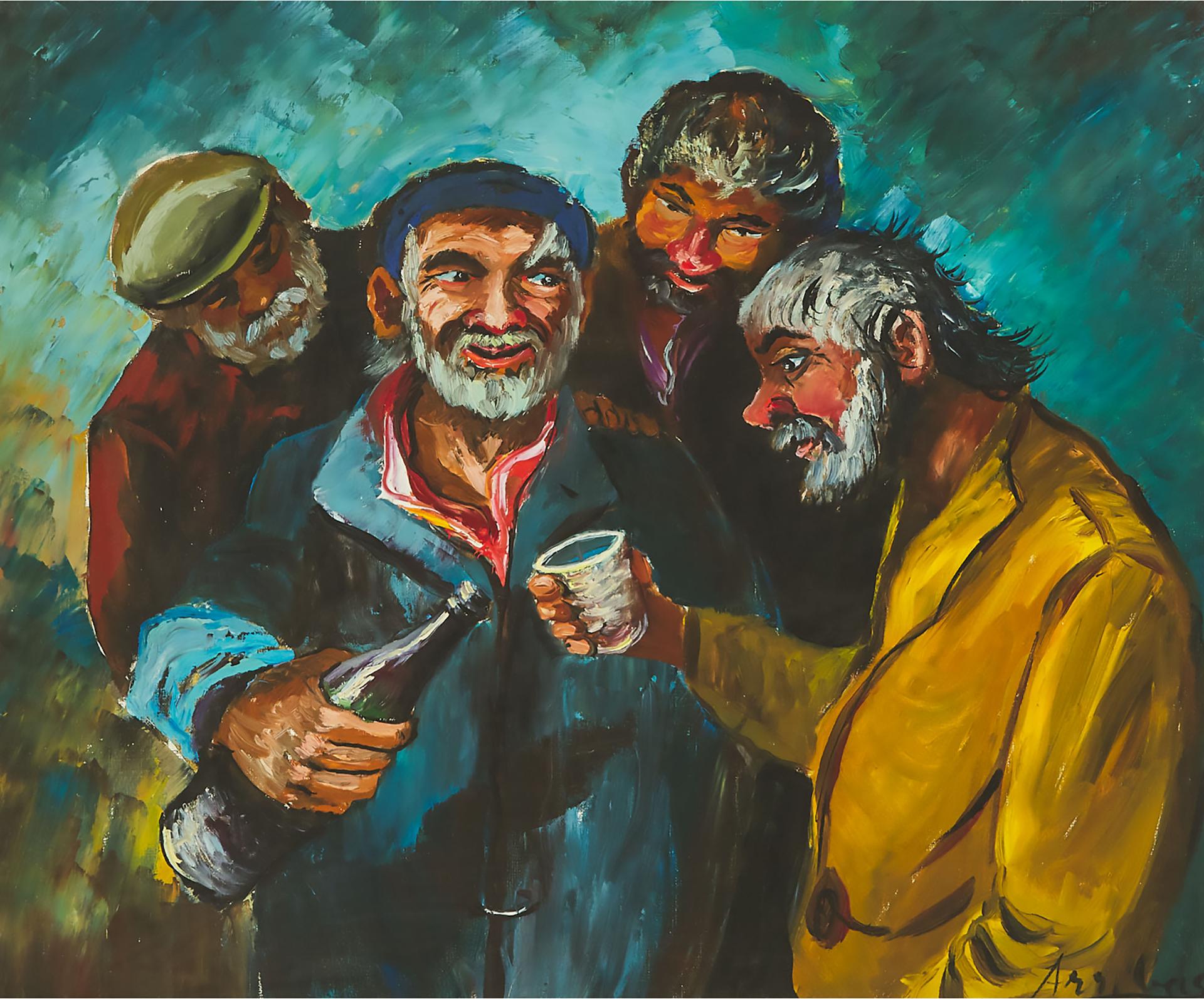 Venancio Arribas - The Drinking Party