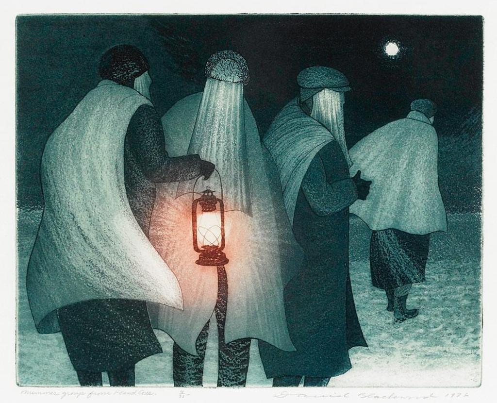 David Lloyd Blackwood (1941-2022) - Mummer Group From Pound Cove