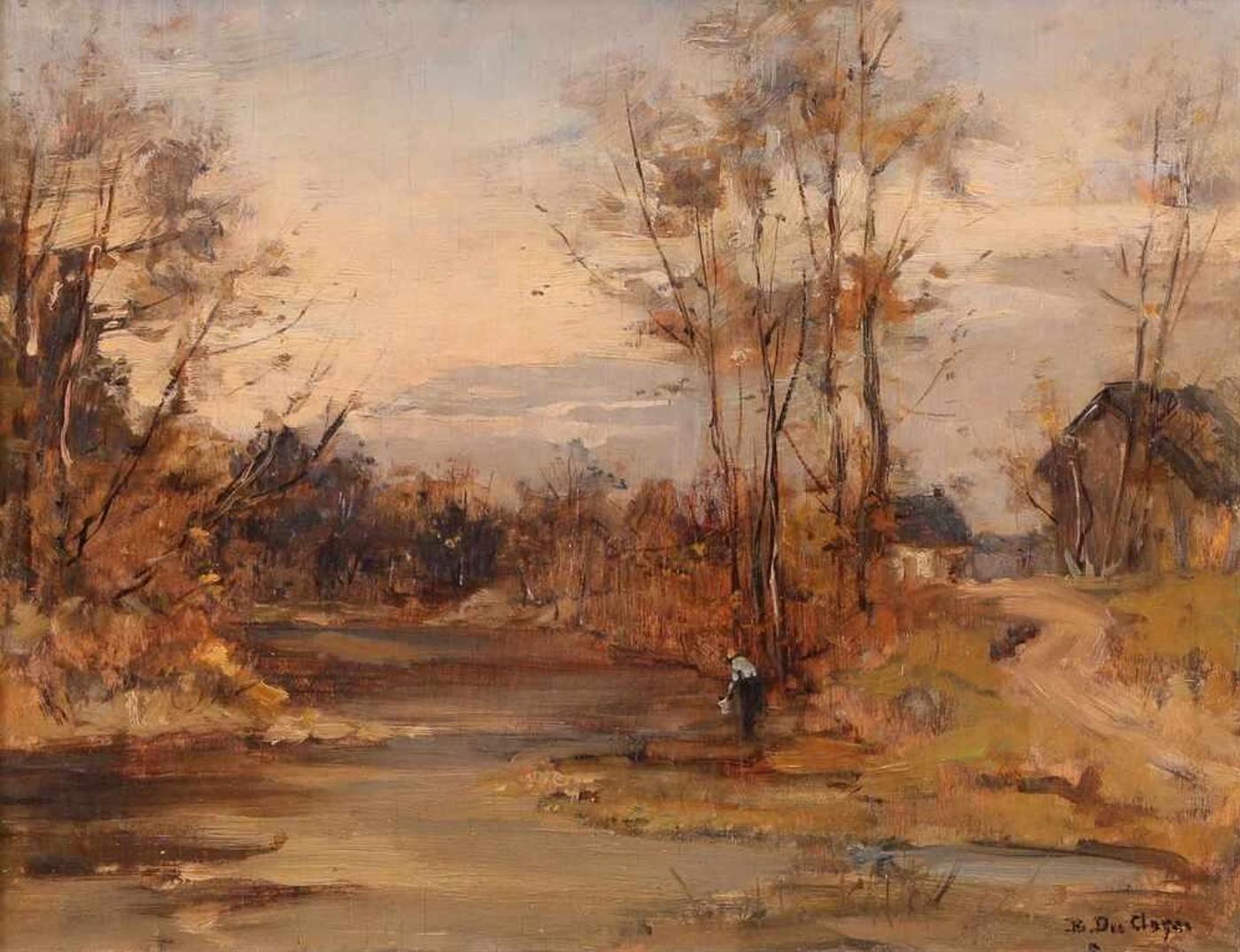 Berthe Des Clayes (1877-1968) - Autumn In The Countryside