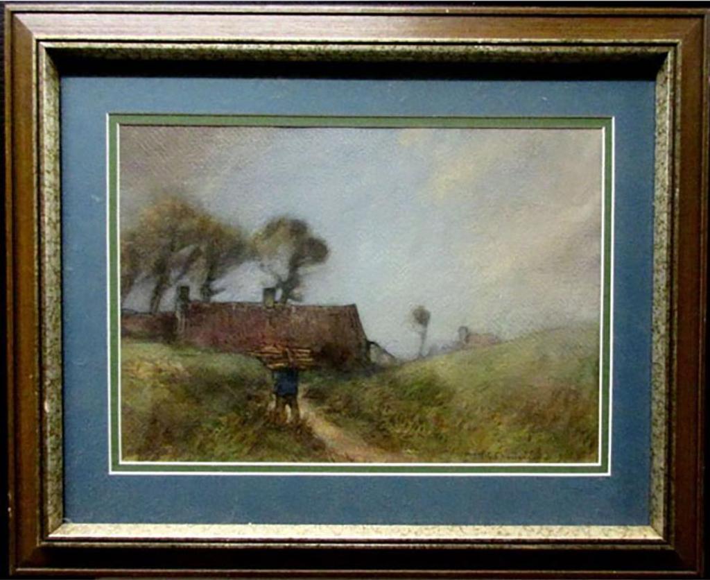 Georges Chavignaud (1865-1944) - The Wood Gatherer