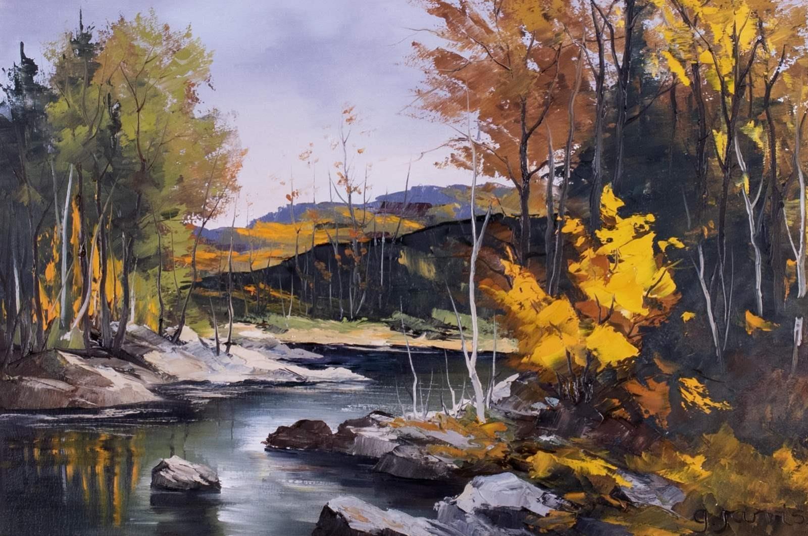 Georgia Jarvis (1944-1990) - Fall Stream