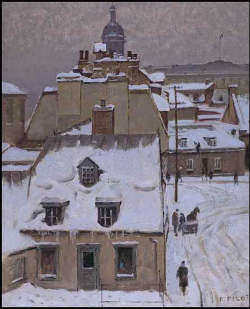 Robert Wakeham Pilot (1898-1967) - Winter, Quebec (Montcalm's Headquarters)