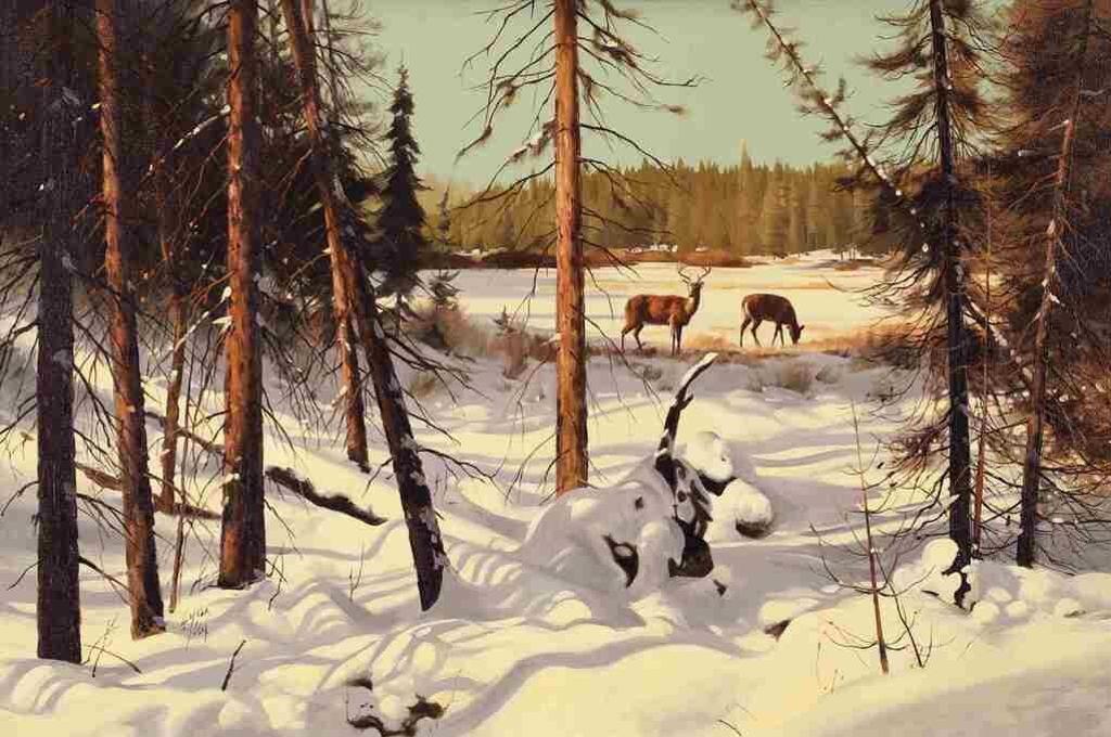 Harold Lloyd Lyon (1930-2020) - White Tail; 1977