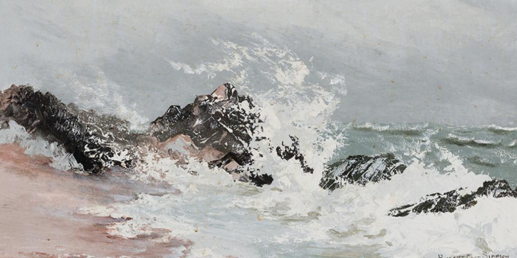 Robert David Simpson (1938) - Coastal Scene
