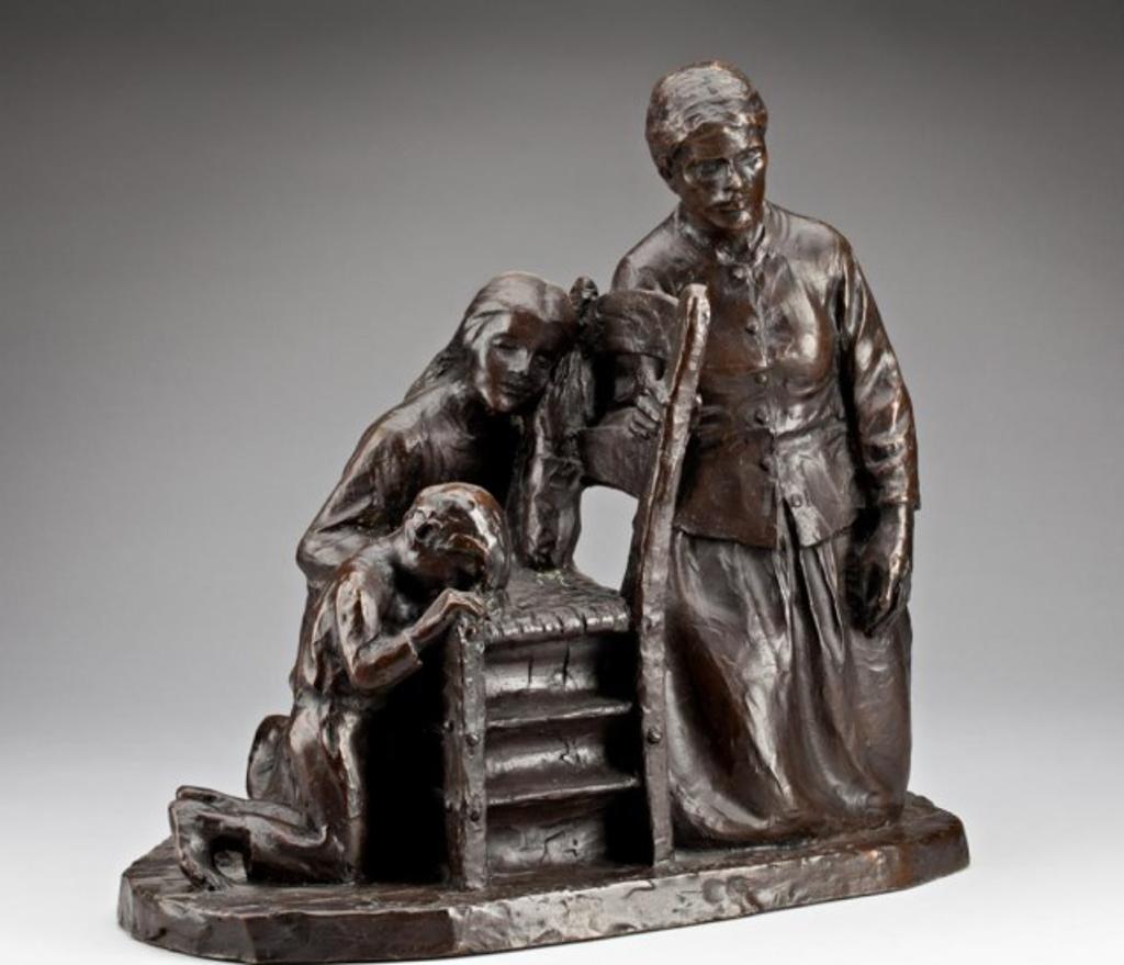 Alfred Laliberté (1878-1953) - La Priere en Famille