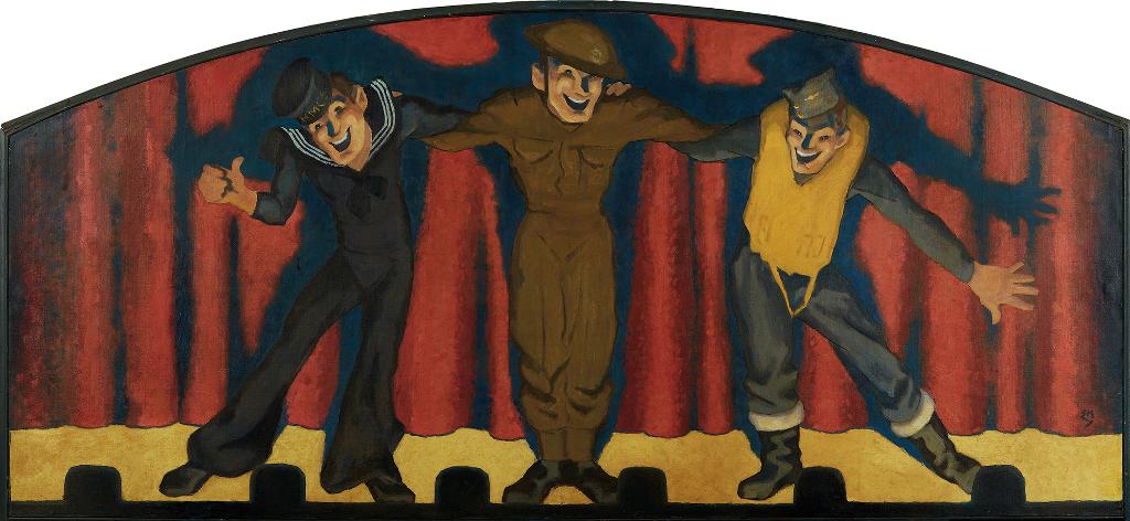 Edwin Headley Holgate (1892-1977) - The Three Forces