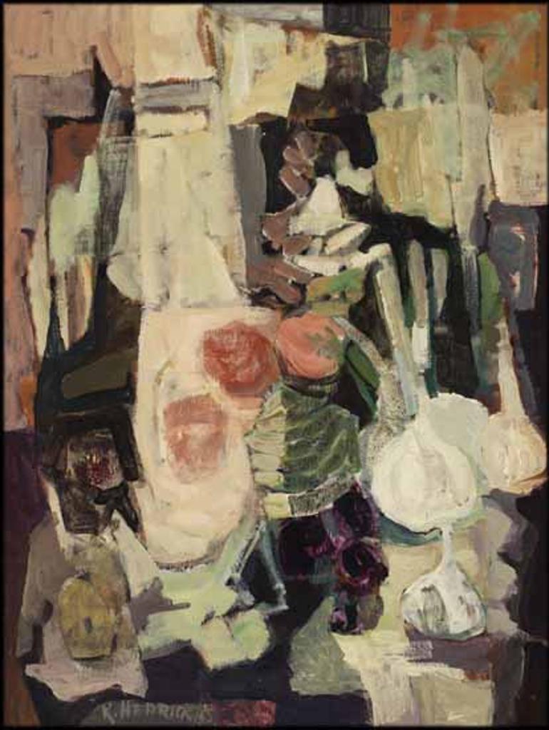 Robert Burns Hedrick (1930-2021) - Pink Fruits with Onions