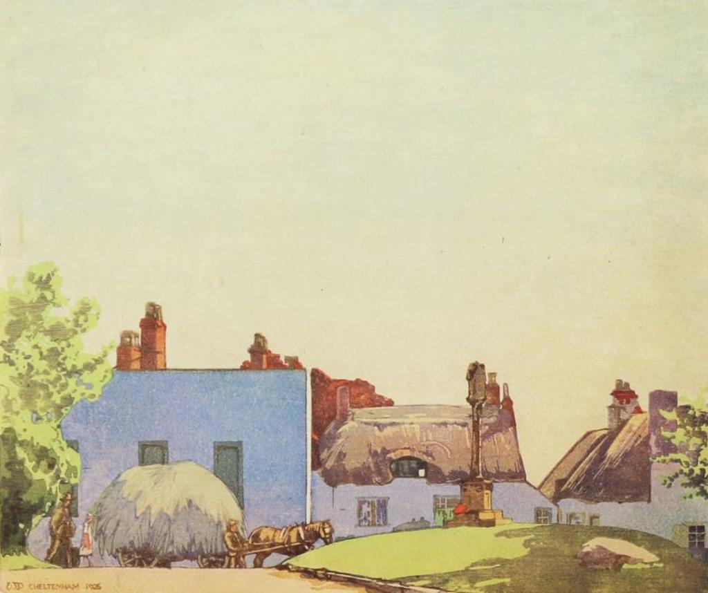 Walter Joseph (W.J.) Phillips (1884-1963) - A Gloucester Village; 1926