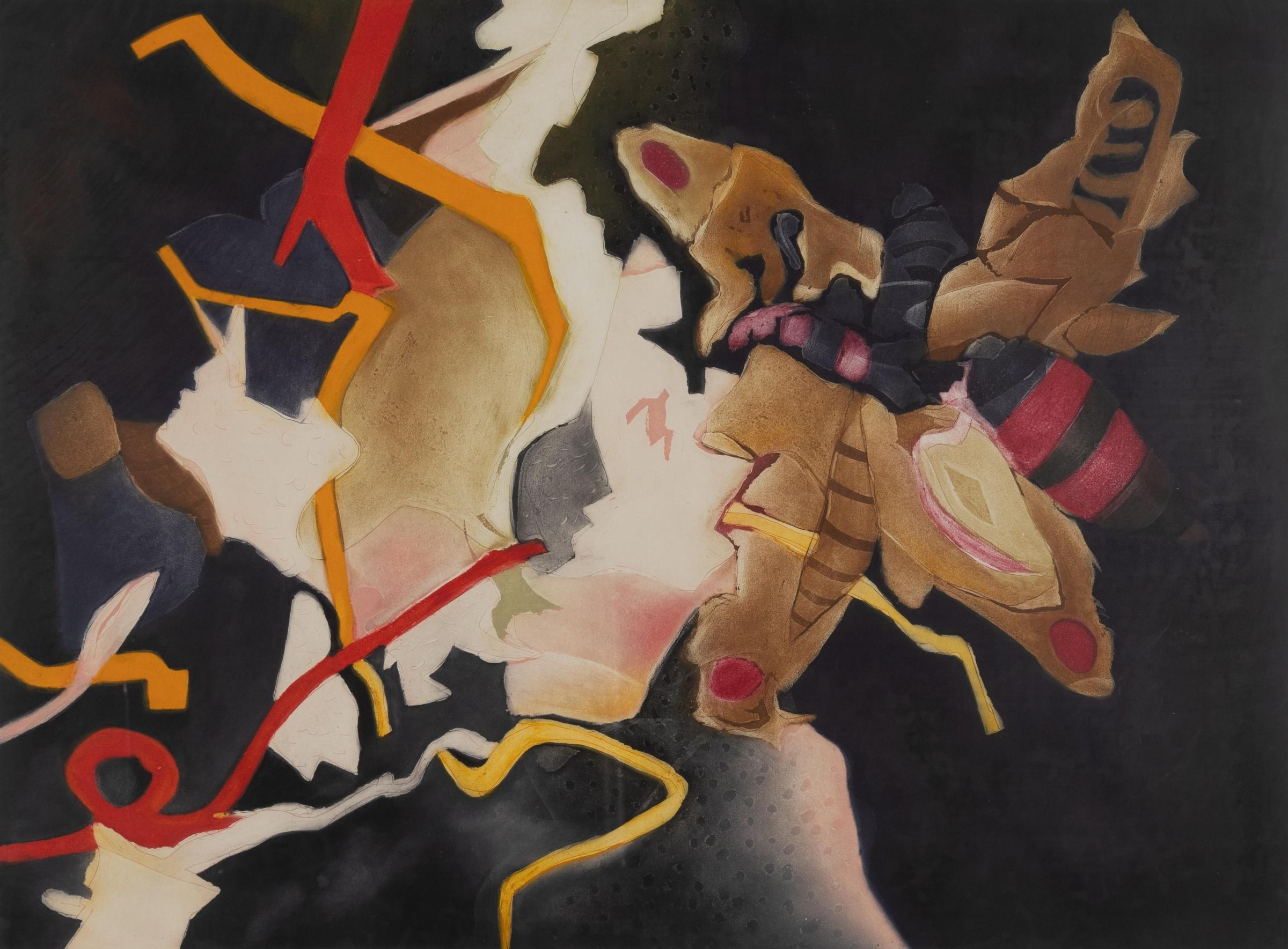 Jack Leaonard Shadbolt (1909-1998) - Night Transformation