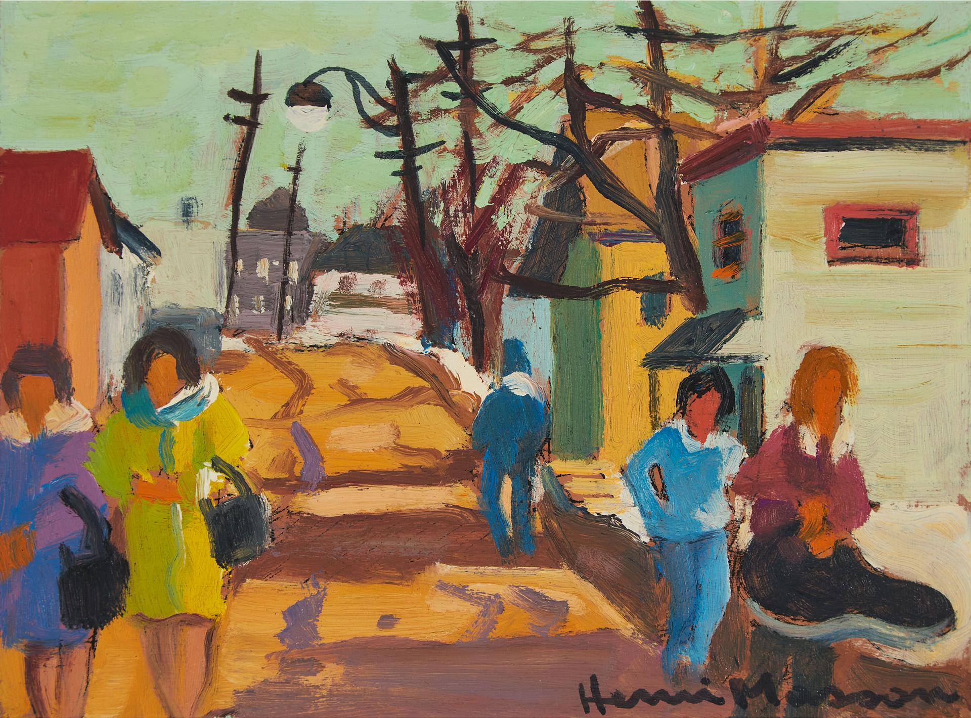 Henri Leopold Masson (1907-1996) - Street In Ottawa
