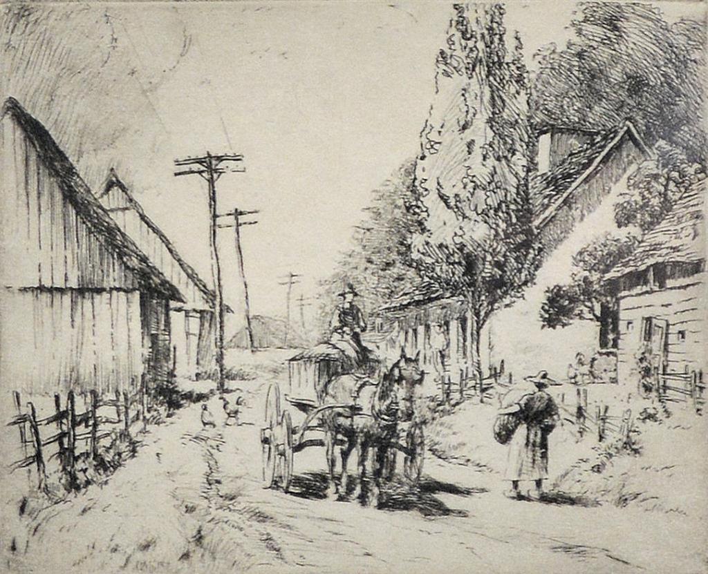 Herbert Raine (1875-1951) - Beaupre, Quebec