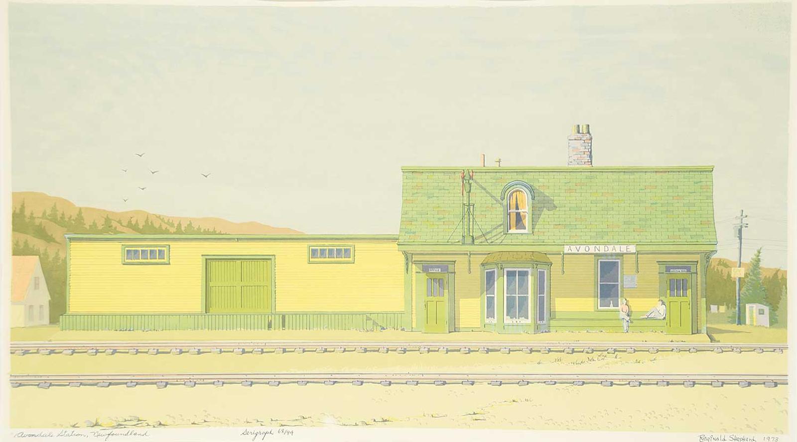 Reginald S.M. Shepherd (1924-2002) - Avondale Station, Newfoundland #68/94