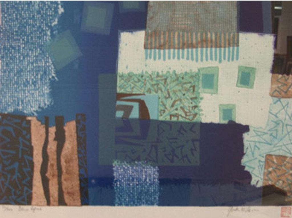 Ronald York Wilson (1907-1984) - Blue Opus