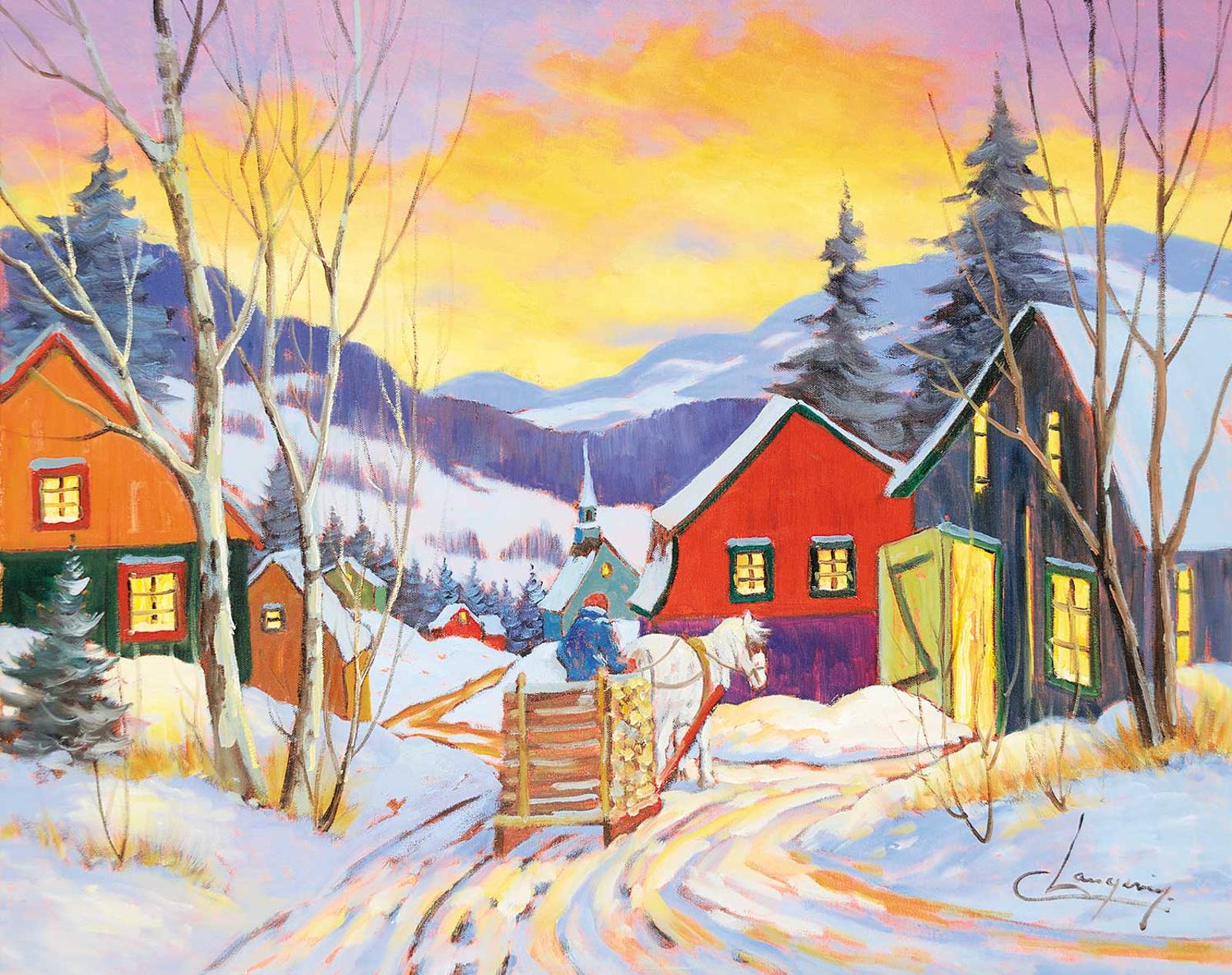 Claude Langevin (1942-2024) - Voyage De Bois