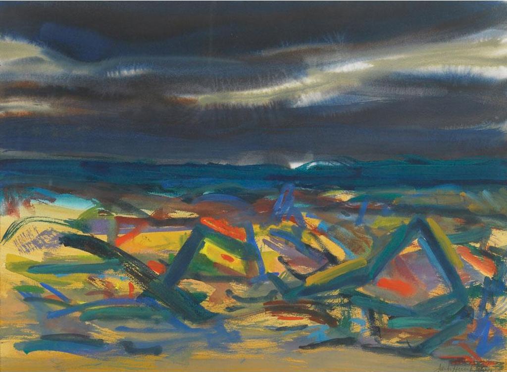 Jack Weldon Humphrey (1901-1967) - Shore At Night
