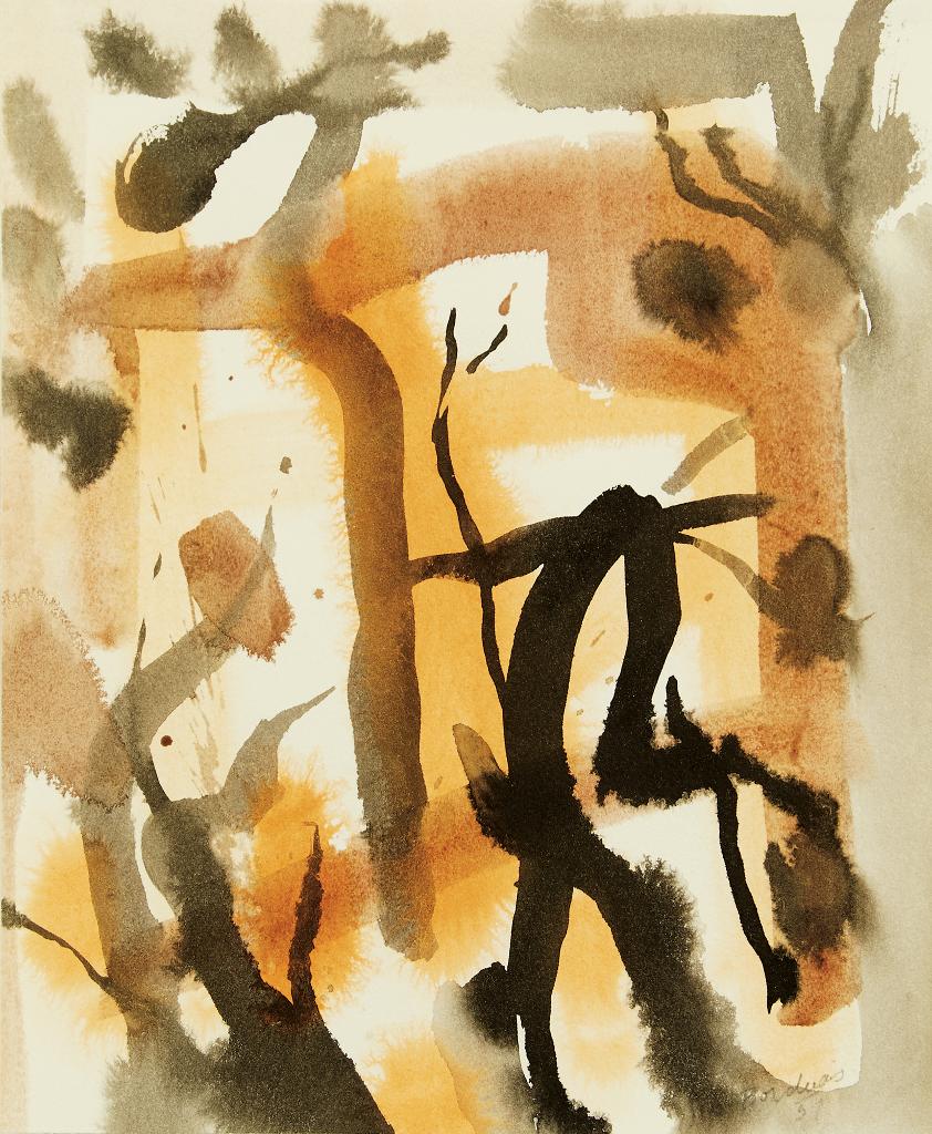 Paul-Émile Borduas (1905-1960) - Abstract Composition