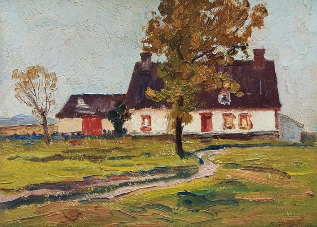 Robert Wakeham Pilot (1898-1967) - Old House in Beaupré