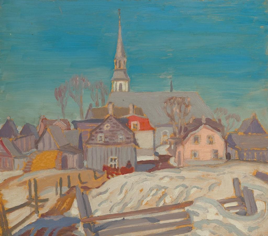 Albert Henry Robinson (1881-1956) - Les Éboulements en haut, circa 1928