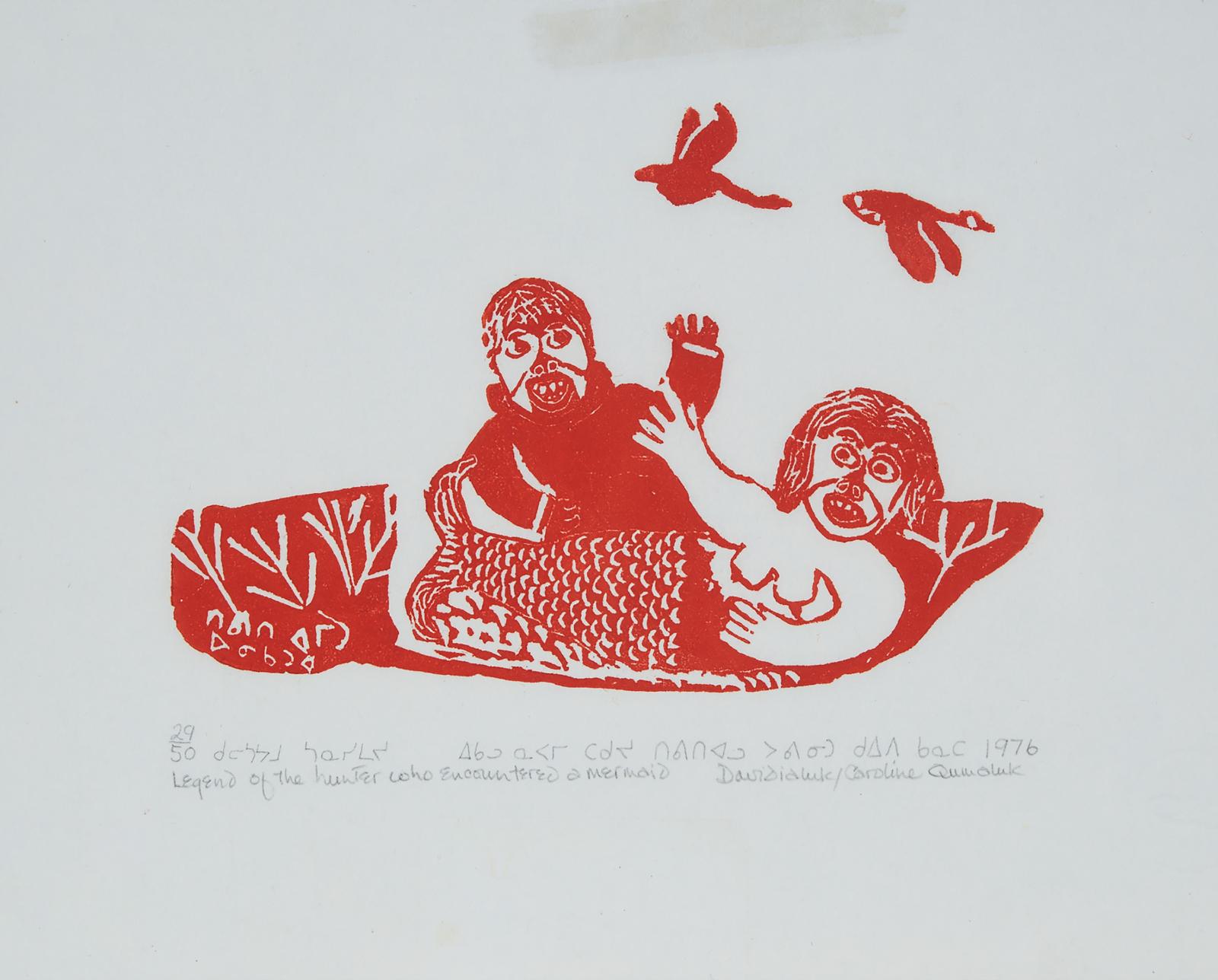 Davidialuk Alasua Amittu (1910-1976) - Legend Of The Hunter Who Encountered A Mermaid