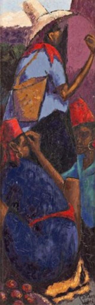 Petion Savain (1906-1973) - Haitian Market Vendors