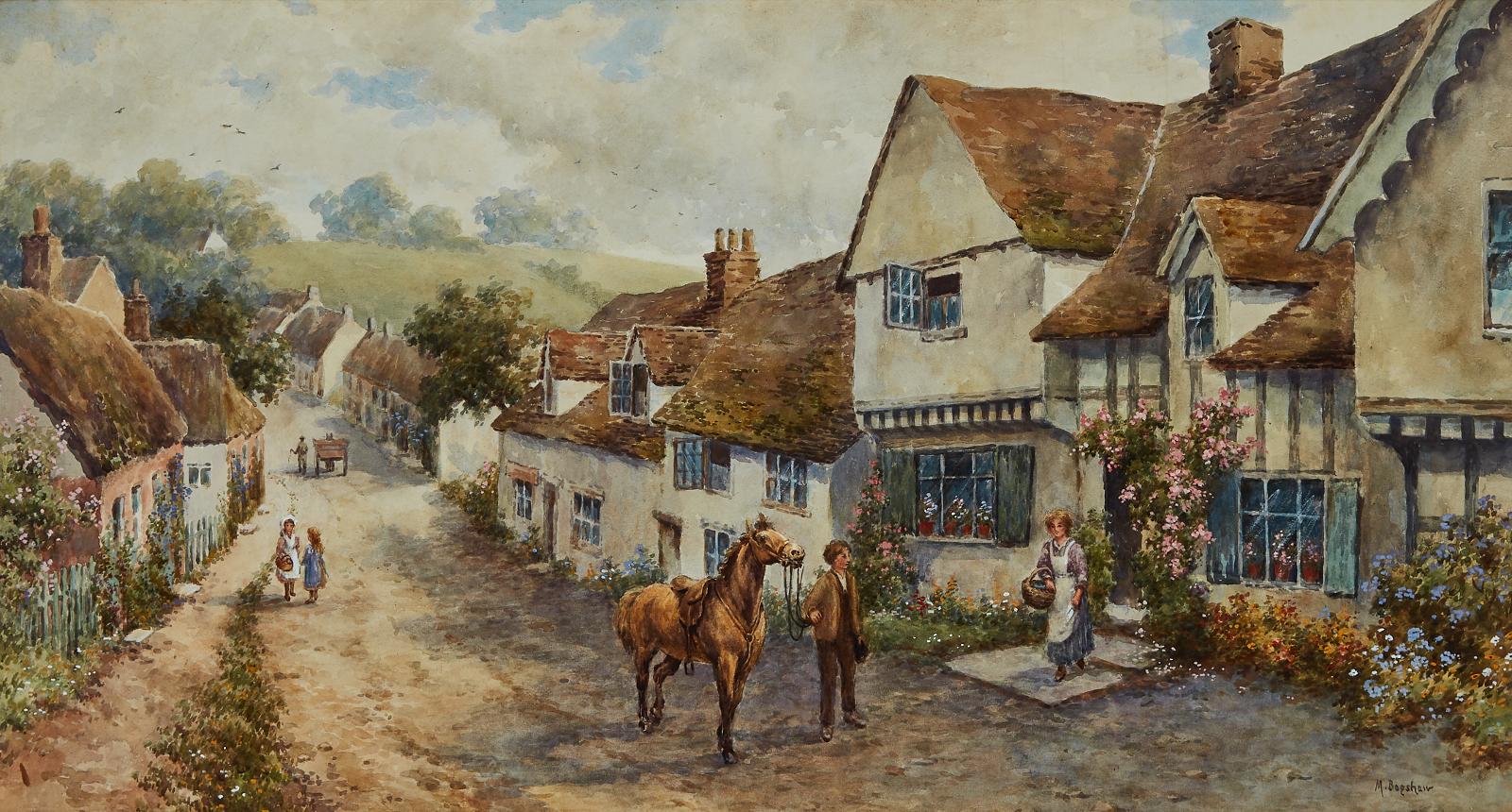 Miss Madeline Bagshaw (1924-1928) - An English Country Village