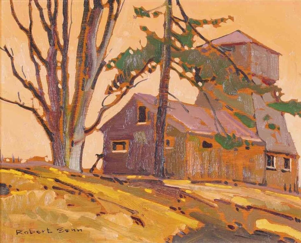 Robert Douglas Genn (1936-2014) - The Hanging Garden (Near U. Vic, Victoria, B.C.); 1974