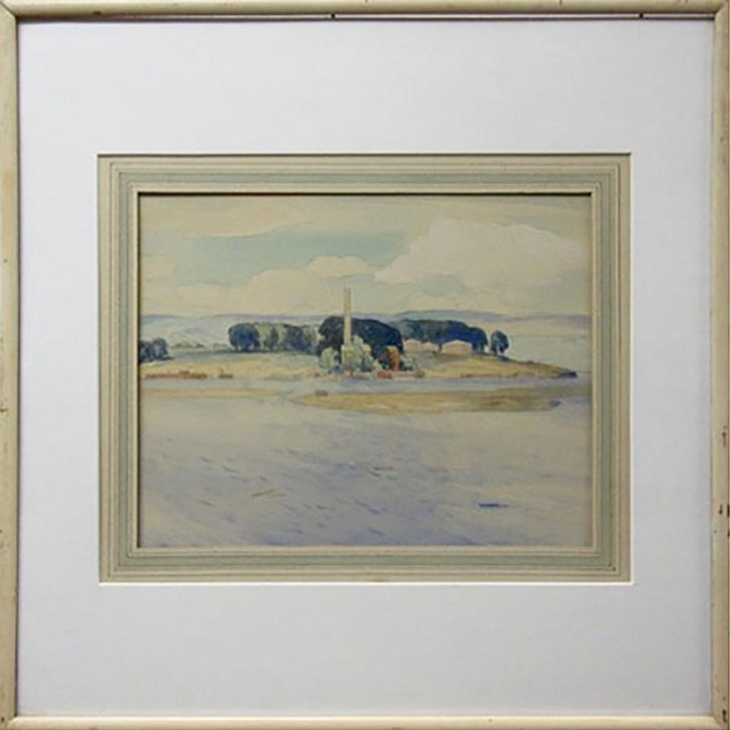Graham Norble Norwell (1901-1967) - Mill Across The River
