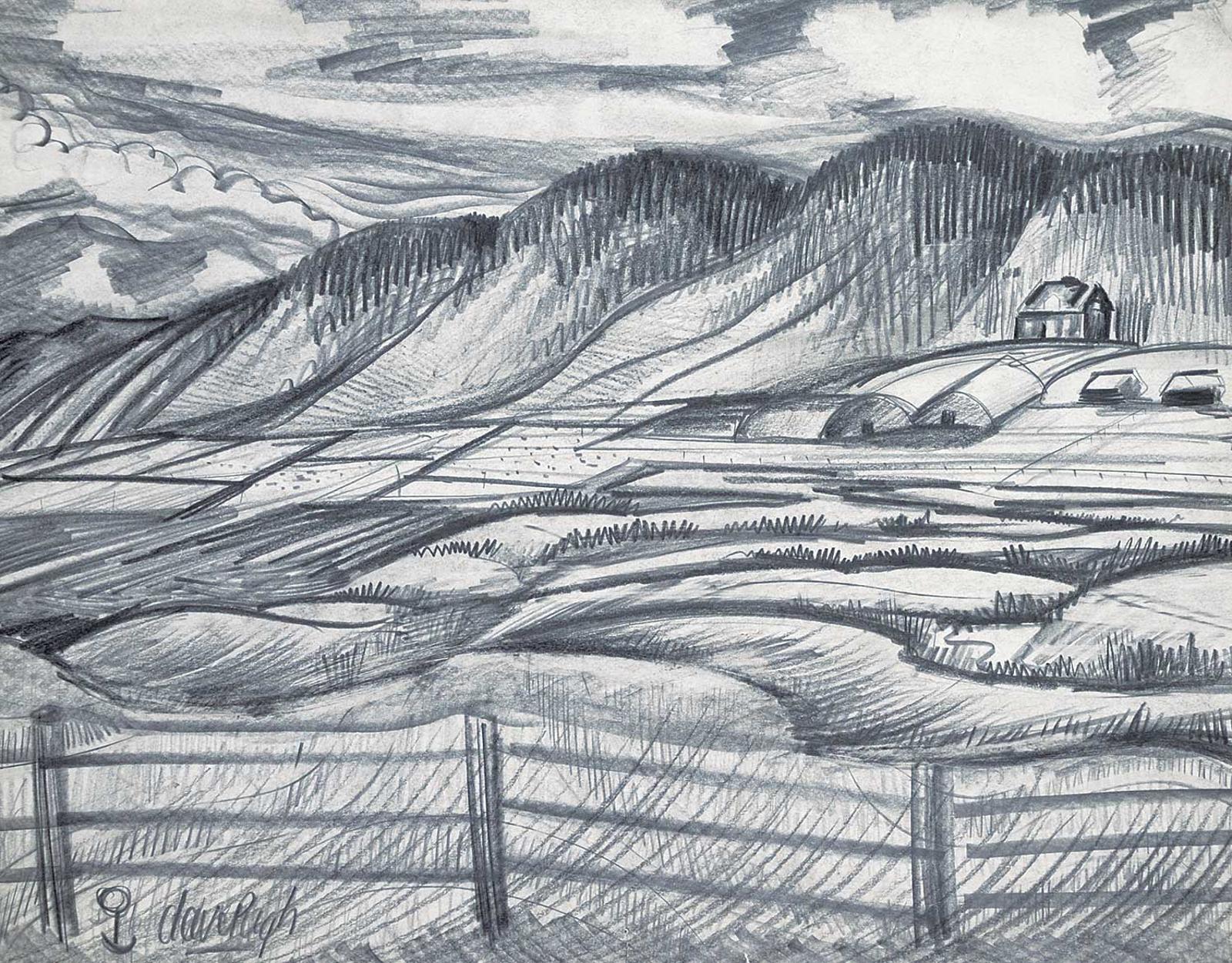 David Pugh (1946-1994) - Untitled - Rolling Hills