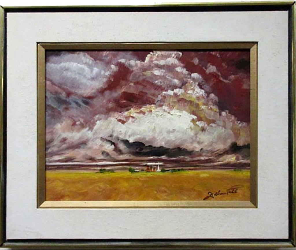 William Pell - Untitled (Passing Storm Over Prairies)